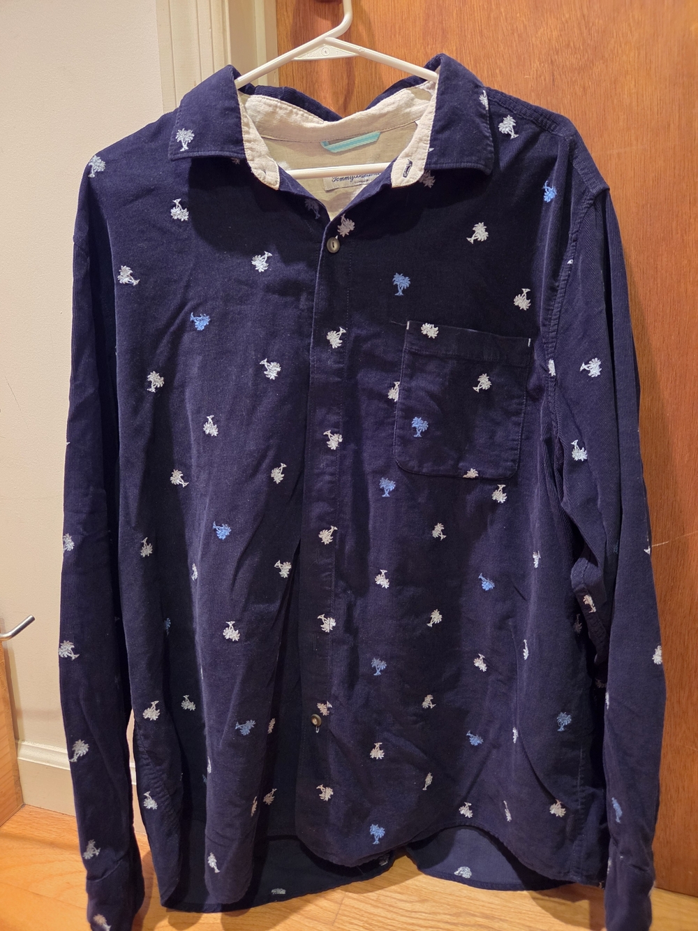 Men's Tommy Bahama Corduroy Button Down Shirt